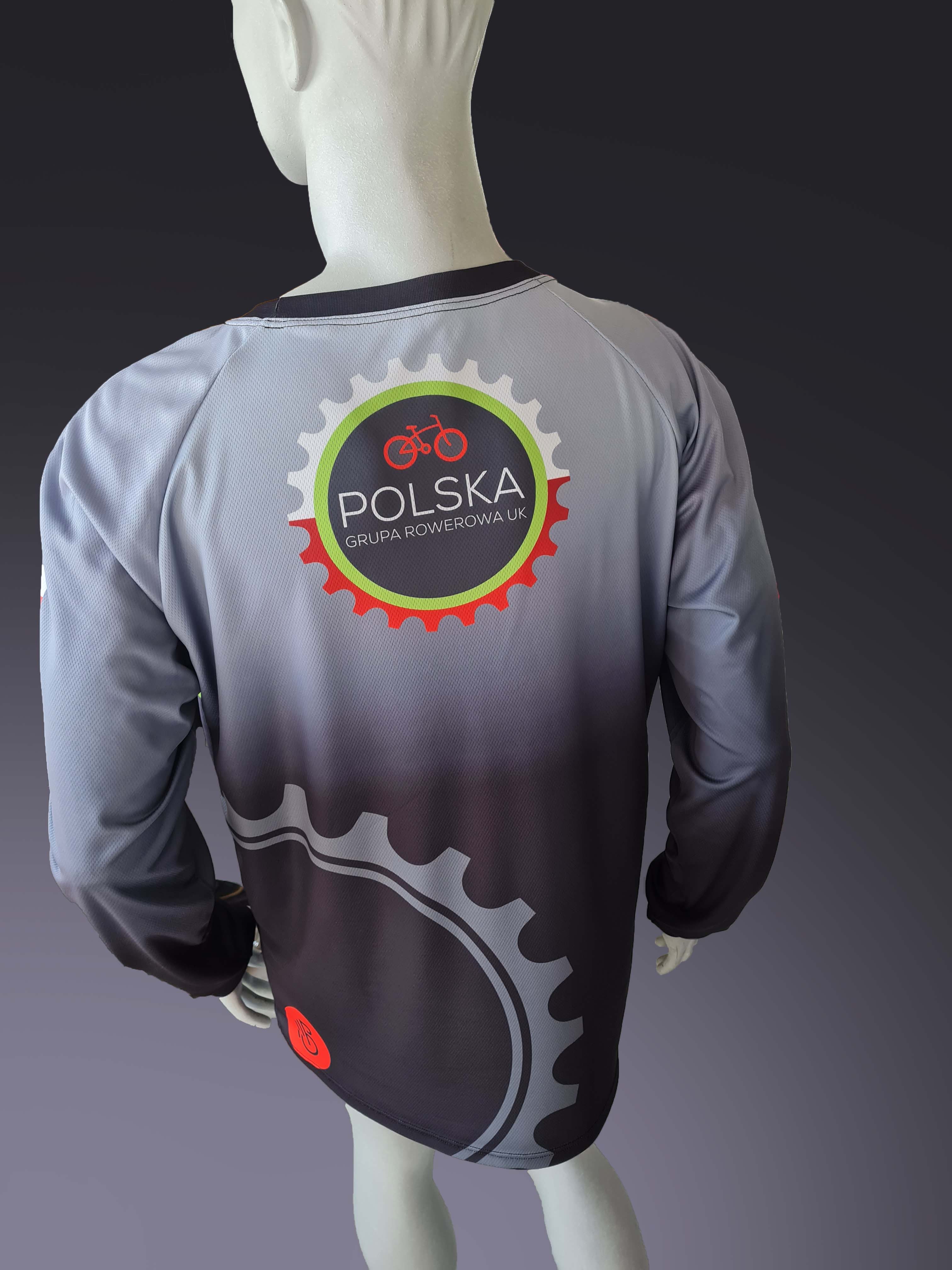 Enduro t-shirt Grau bild 2